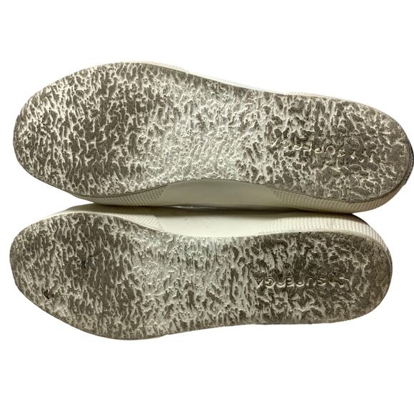 Emily Ratajkowski x Superga Classic Sneaker Lace Up Womens Size 10 White - Picture 5 of 7